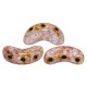 Les perles par Puca® Arcos Perlen Opaque mix rose/gold ceramic look 03000/15695